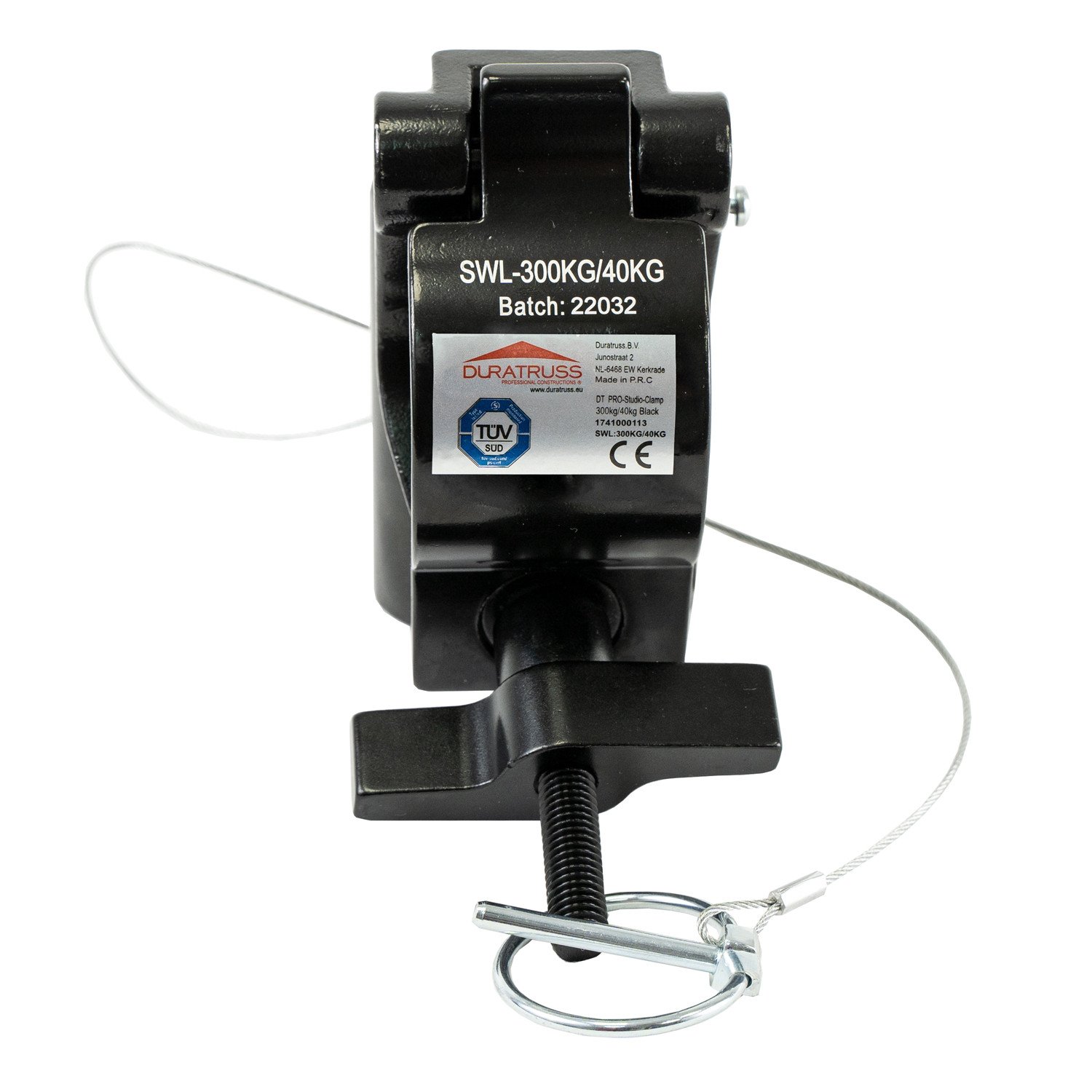 DT PRO-Studio-Clamp 300kg/40kg Black - Image 2