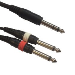 AC-J6S-2J6M/3 Jack 63mm stereo/2x Jack