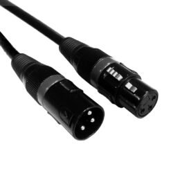 AC-DMX3/15 3 p. XLRm/3 p. XLRf 15m DMX