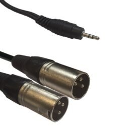 AC-J3S-2XM/3 35 Jack Stereo to 2x XLR m