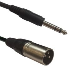 AC-XM-J6S/15 XLR male to 63 Jack Stereo