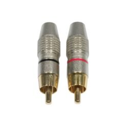 AC-C-RMG/SET RCA Cinch plug male gold