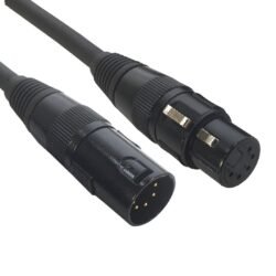 AC-DMX5/15 -5 p. XLR m/5 p. XLR f 1,5m