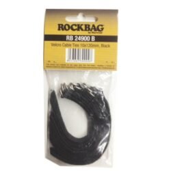 Rockbag Kábelrögzítő 10x120mm Fekete