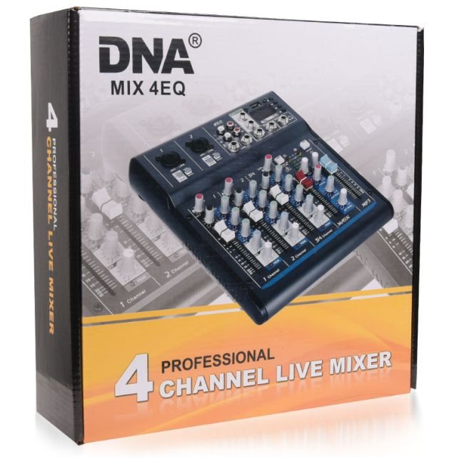 DNA MIX 4 EQ Audio mixer USB, MP3, Bluetooth - Image 5