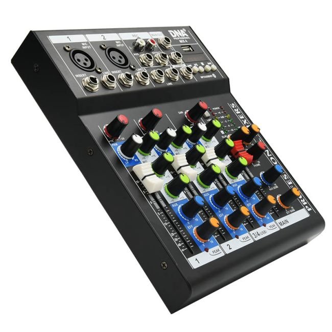 DNA MIX 4 Analog audio mixer USB, MP3 - Image 3