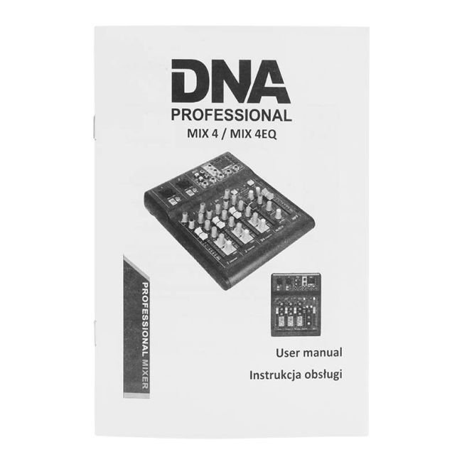 DNA MIX 4 Analog audio mixer USB, MP3 - Image 6