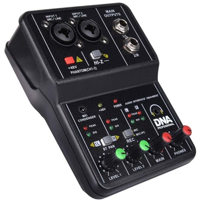 DNA MIX-2 Analog mixer 2Ch, Hi-Z ,USB - Image 3