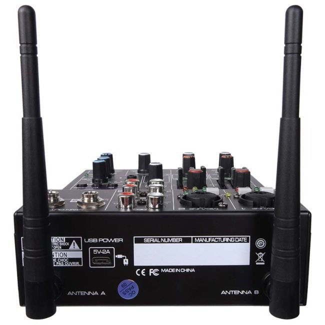 DNA MIXMIC-2 Keverő USB, Bluetooth + 2 Mic - Image 4
