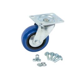 100 mm Blue Wheel without Brake,incl. Screw Set