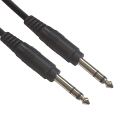 AC-J6S/5 Jack-cable 63mm stereo 5m