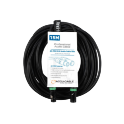 AC-PRO XLR audio cable 15m