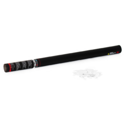 TCM FX - Kézi működtetésű Konfetti Ágyú 80cm - Fehér