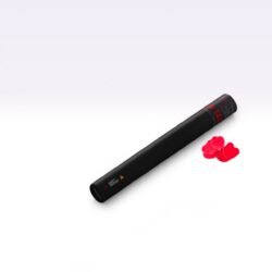 TCM FX - Kézi működtetésű Konfetti Ágyú 80cm - Red Szíves