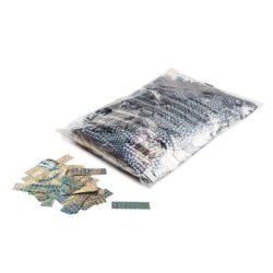 TCM FX - Laser Konfetti Téglalapok 55x17mm - Silver - 1 kg