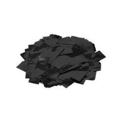 TCM FX - Metallic Konfetti Téglalapok 55x17mm - Fekete - 1 kg
