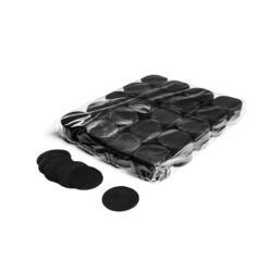 TCM FX - Lassú esésű Konfetti Kör Ø 55mm - Fekete - 1 kg