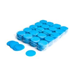 TCM FX - Lassú esésű Konfetti Kör Ø 55mm - Világoskék - 1 kg