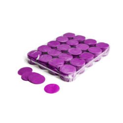TCM FX - Lassú esésű Konfetti Kör Ø 55mm - Lila - 1 kg