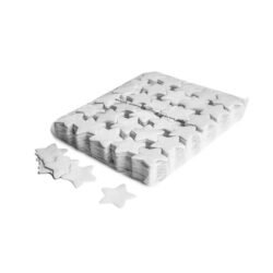 TCM FX - Lassú esésű Konfetti Csillag Ø 55mm - Fehér - 1 kg