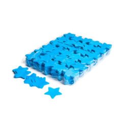 TCM FX - Lassú esésű Konfetti Csillag Ø 55mm - Világoskék - 1 kg