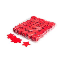 TCM FX - Lassú esésű Konfetti Csillag Ø 55mm - Piros - 1 kg