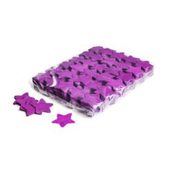 TCM FX - Lassú esésű Konfetti Csillag Ø 55mm - Lila - 1 kg