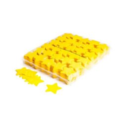 TCM FX - Lassú esésű Konfetti Csillag Ø 55mm - Sárga - 1 kg
