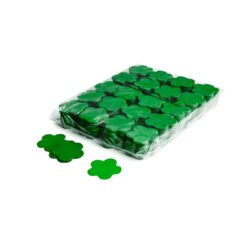 TCM FX - Lassú esésű Konfetti Virágok Ø 55mm - Sötétzöld - 1 kg