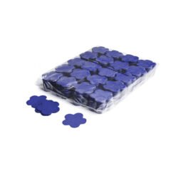 TCM FX - Lassú esésű Konfetti Virágok Ø 55mm - Sötétkék - 1 kg
