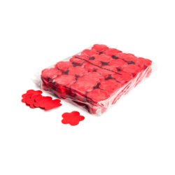 TCM FX - Lassú esésű Konfetti Virágok Ø 55mm - Red - 1 kg