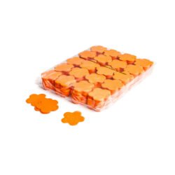 TCM FX - Lassú esésű Konfetti Virágok Ø 55mm - Narancssárga - 1 kg