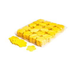 TCM FX - Lassú esésű Konfetti Virágok Ø 55mm - Sárga- 1 kg