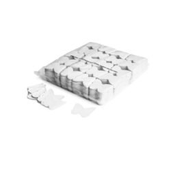 TCM FX - Lassú esésű Konfetti Pillangó Ø 55mm - Fehér - 1 kg