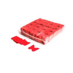 TCM FX - Lassú esésű Konfetti Pillangó Ø 55mm - Red - 1 kg