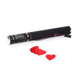 TCM FX - Elektromos Konfetti Ágyú 50cm - Red Szíves