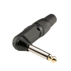 HICON HI-J63MA06 jack (6,3mm), 2-pole, 90° angled