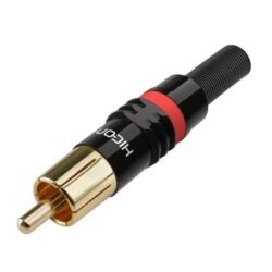 HICON HI-CM03-RED RCA, 2-pole