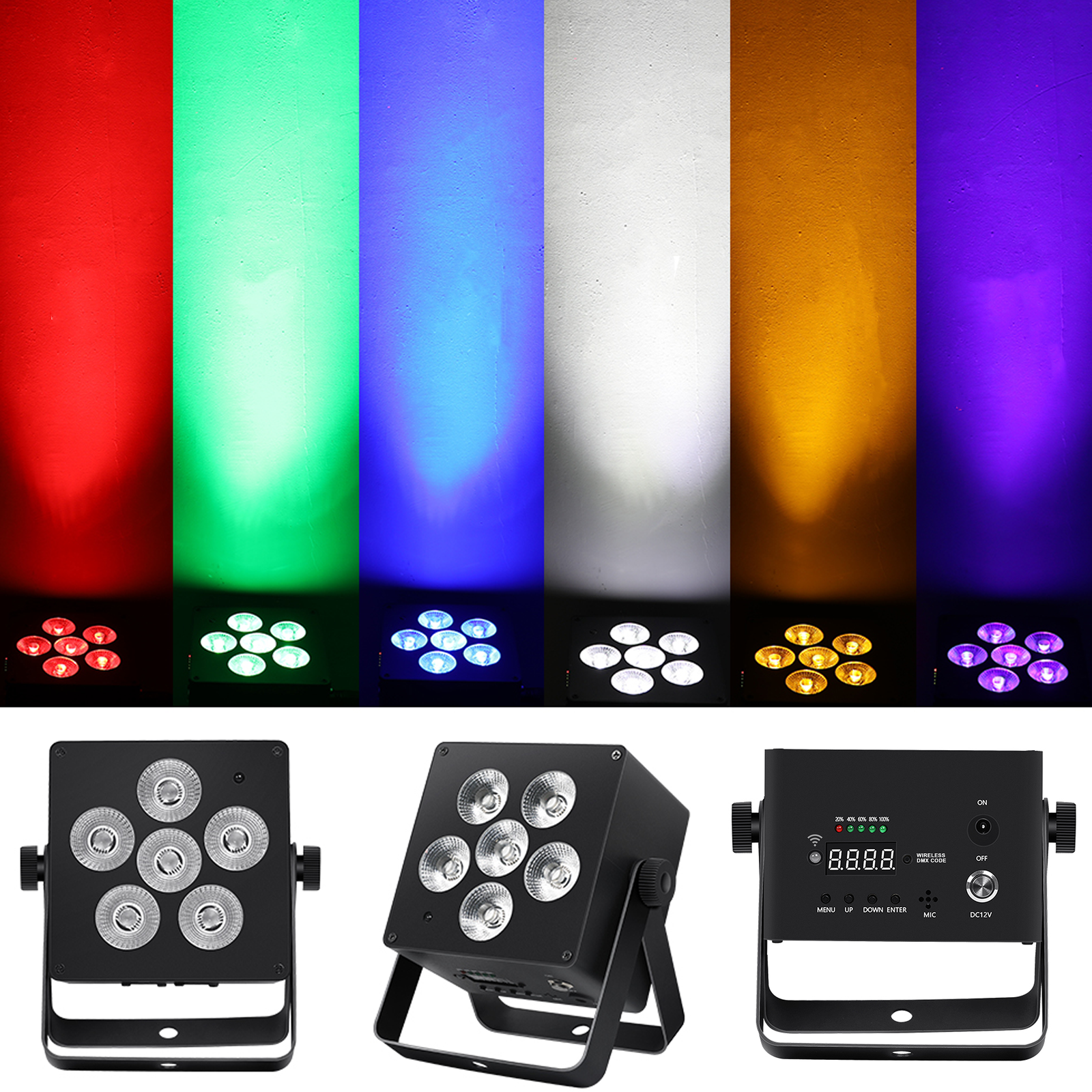LIGHT4ME ACCU PAR RGBWA - Image 2
