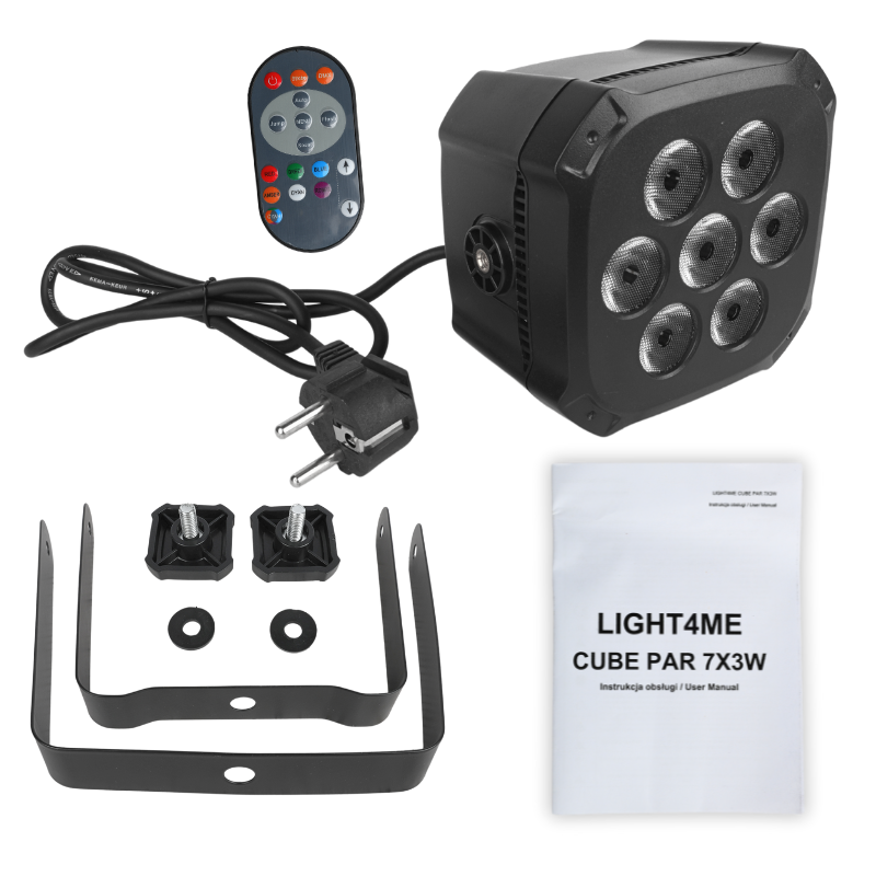 LIGHT4ME CUBE PAR 7X3W - Image 5