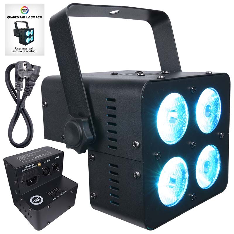 LIGHT4ME QUADRO PAR 4x15W RGBW - Image 2