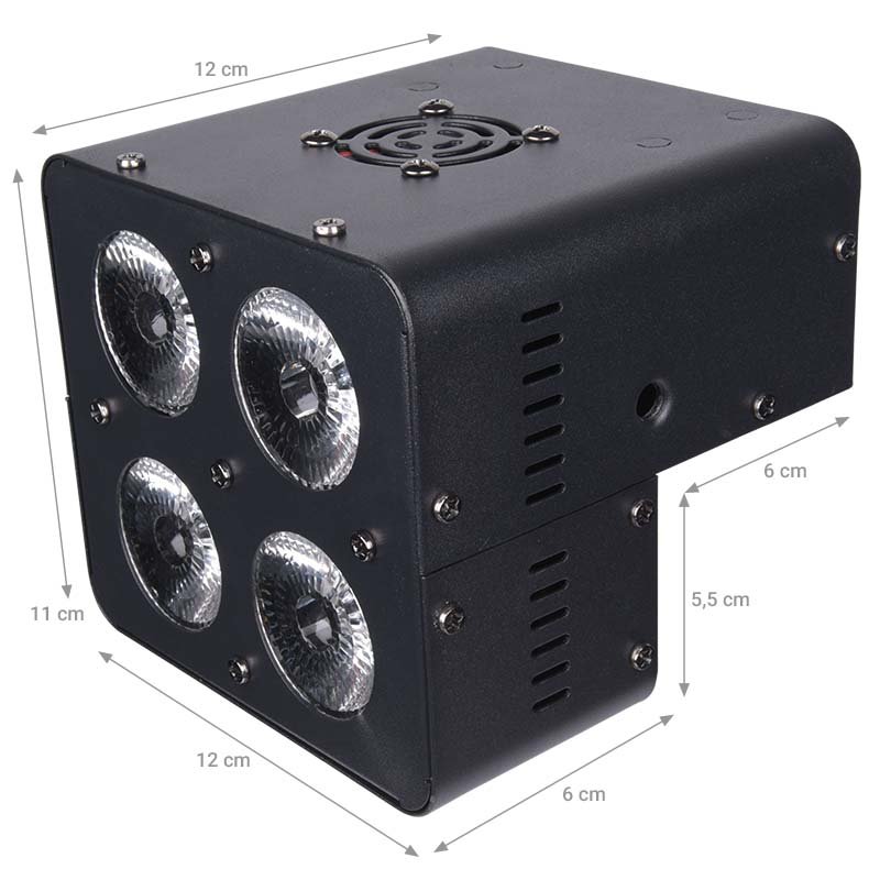 LIGHT4ME QUADRO PAR 4x15W RGBW - Image 3