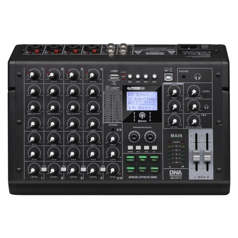DNA MIX-EFF 6, USB, MP3, Bluetooth, EQ - Image 3