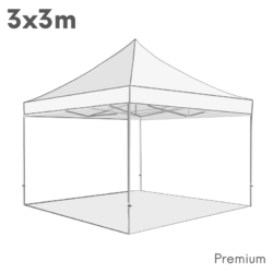 3x3 m Prémium sátor