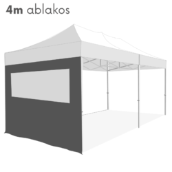 Oldalfal 4m Ablakos