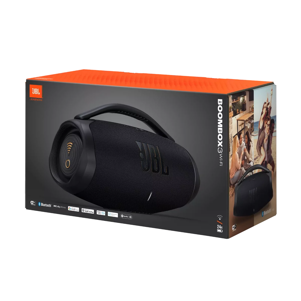 JBL Boombox 3 Wi-Fi vízálló hordozható Bluetooth hangszóró - Image 5