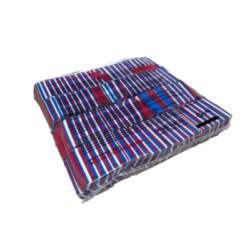 TCM FX - Lassú esésű Konfetti Téglalapok 55x17mm - Piros/Fehér/Kék - 1 kg