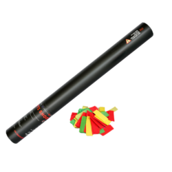 TCM FX - Kézi működtetésű Konfetti Ágyú 50cm - Piros/Zöld/Sárga